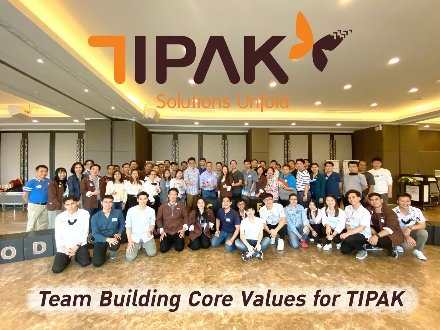 Team Building Core Values For Tipak Tipak Website